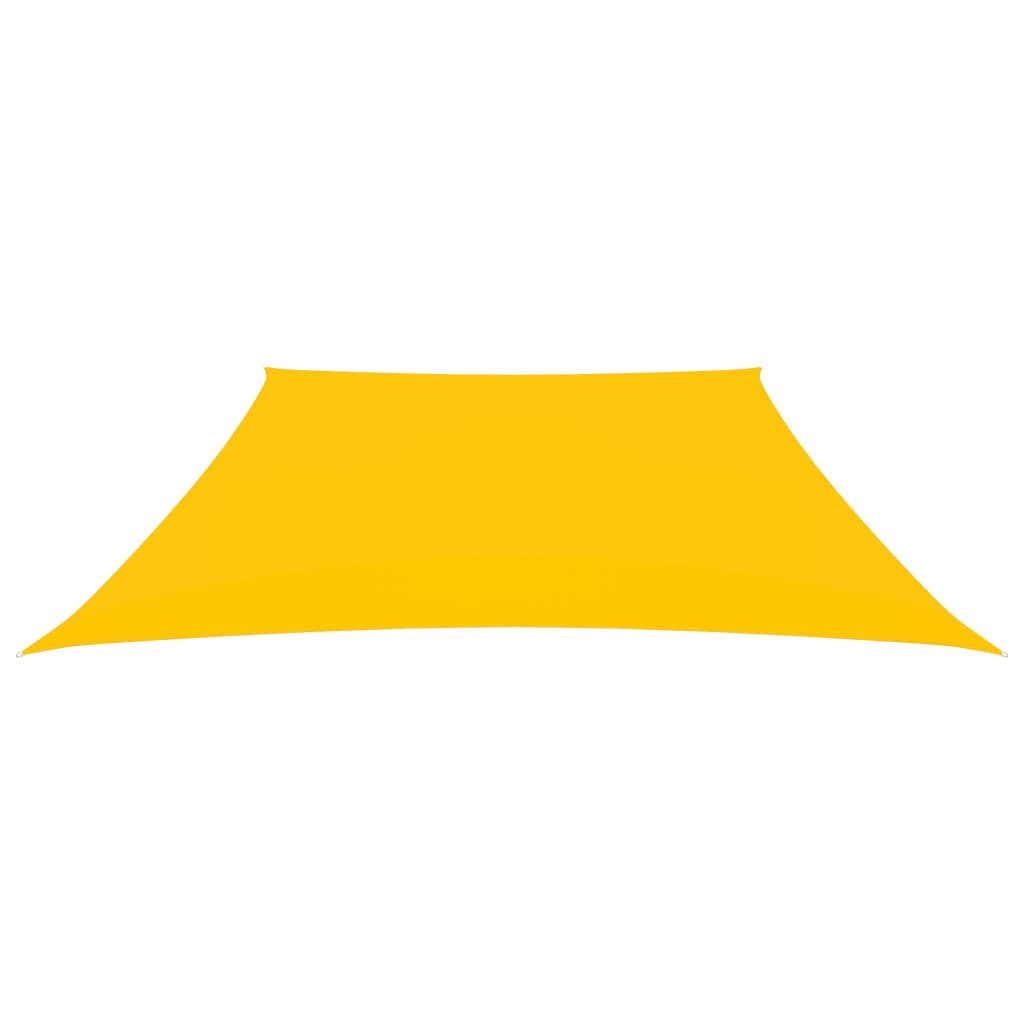 vidaXL Sonnensegel Oxford-Gewebe Trapezförmig 2/4x3 m Gelb