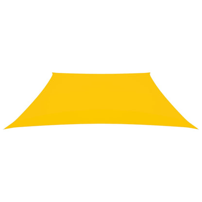 vidaXL Sonnensegel Oxford-Gewebe Trapezförmig 2/4x3 m Gelb