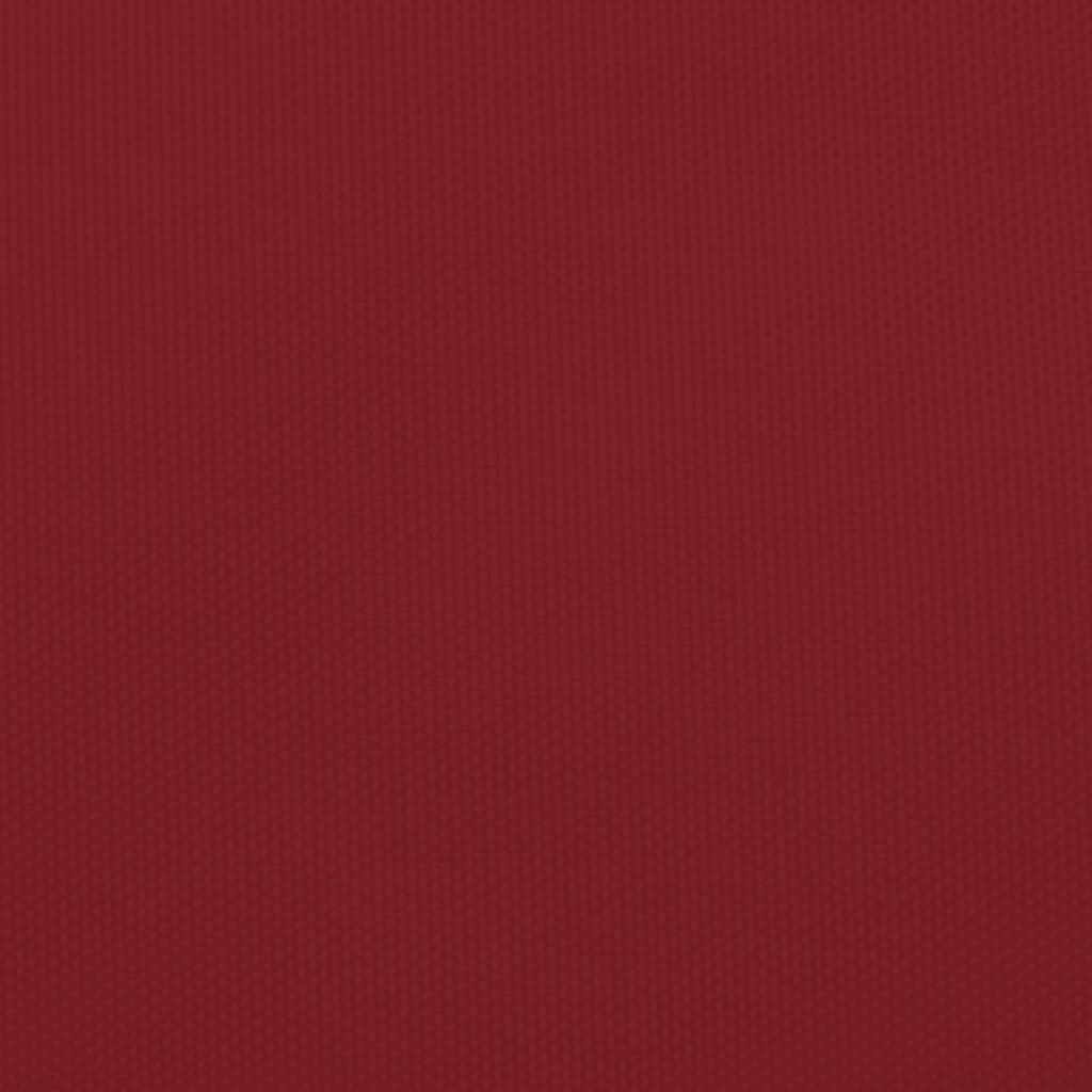 vidaXL Sonnensegel Oxford-Gewebe Quadratisch 2,5x2,5 m Rot
