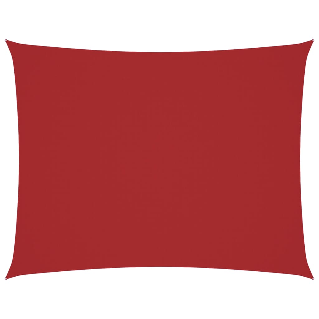 vidaXL Sonnensegel Oxford-Gewebe Rechteckig 2x3 m Rot