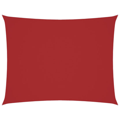 vidaXL Sonnensegel Oxford-Gewebe Rechteckig 2x3 m Rot