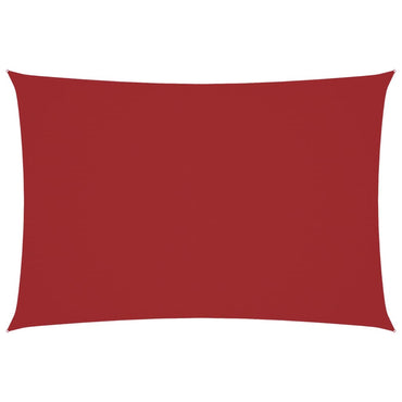 vidaXL Sonnensegel Oxford-Gewebe Rechteckig 3x5 m Rot