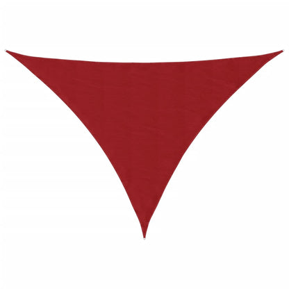 vidaXL Sonnensegel Oxford-Gewebe Dreieckig 3x4x4 m Rot