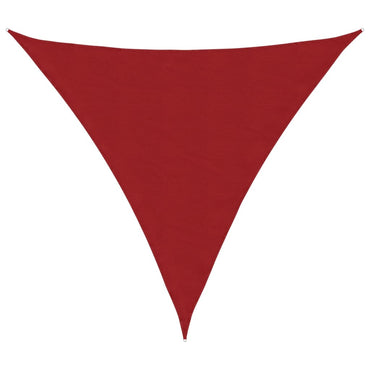 vidaXL Sonnensegel Oxford-Gewebe Dreieckig 4,5x4,5x4,5 m Rot