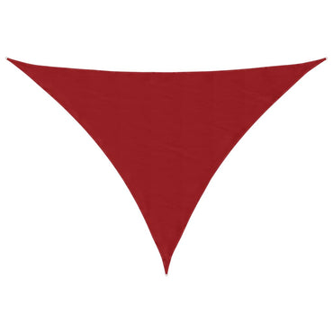 vidaXL Sonnensegel Oxford-Gewebe Dreieckig 4x5x5 m Rot