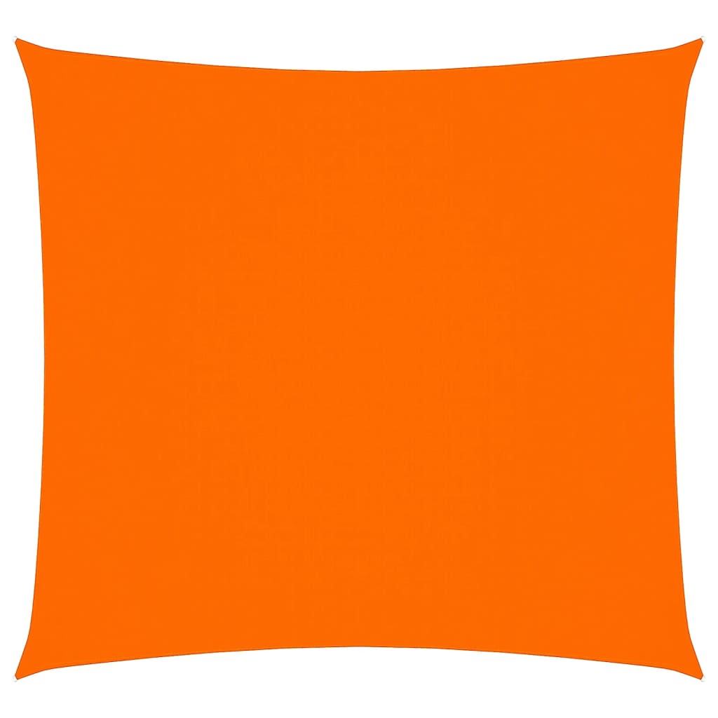 vidaXL Sonnensegel Oxford-Gewebe Quadratisch 3,6x3,6 m Orange