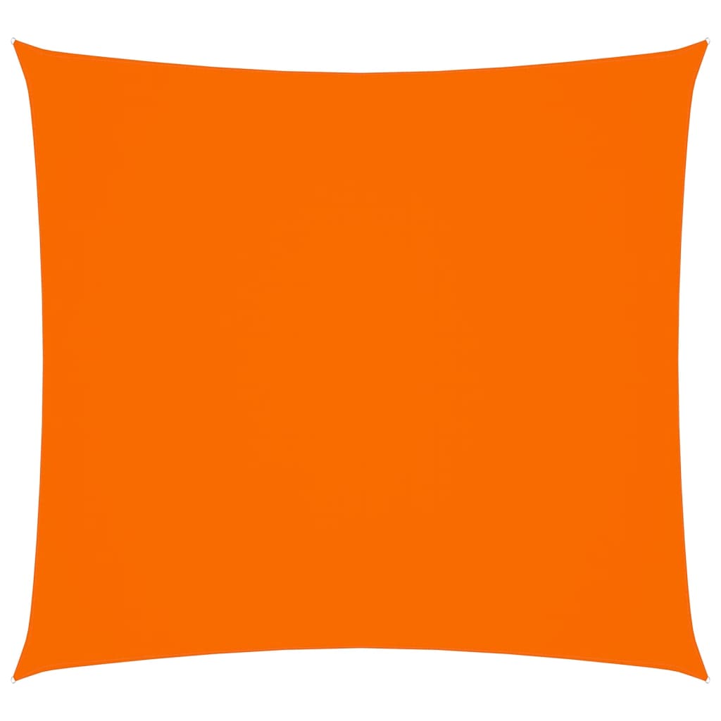 vidaXL Voile d'ombrage Tissu Oxford Carré 4,5x4,5 m Orange