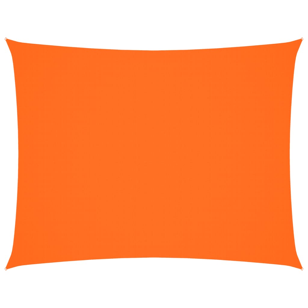 vidaXL Voile d'ombrage rectangulaire en tissu Oxford 2x3 m Orange