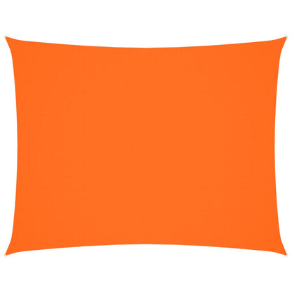 vidaXL Voile d'ombrage rectangulaire en tissu Oxford 2x3 m Orange