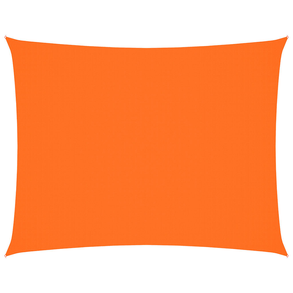 vidaXL Voile d'ombrage Tissu Oxford Rectangulaire 2x3,5 m Orange
