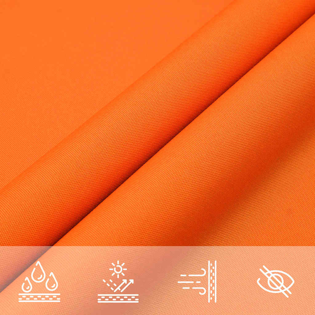vidaXL Voile d'ombrage Tissu Oxford Rectangulaire 2x3,5 m Orange