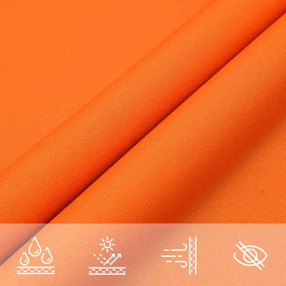 vidaXL Voile d'ombrage Tissu Oxford Rectangulaire 2x3,5 m Orange