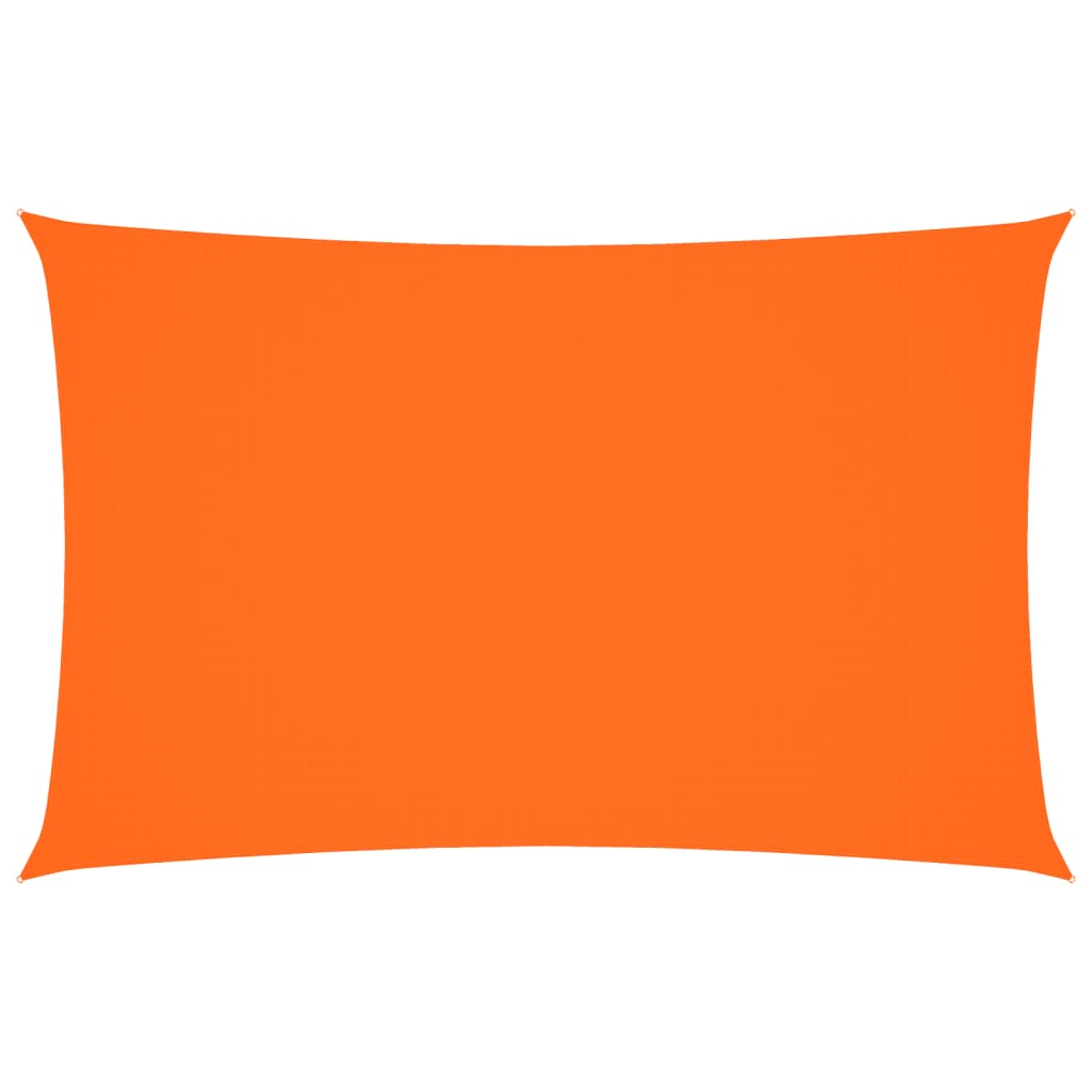vidaXL Voile d'ombrage en tissu Oxford rectangulaire 2x4,5 m orange