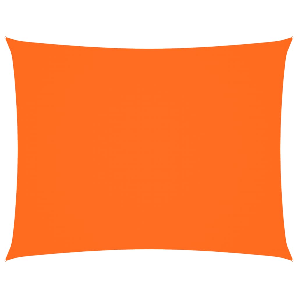 vidaXL Voile d'ombrage Tissu Oxford Rectangulaire 2,5x3,5 m Orange