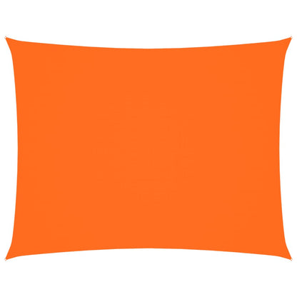 vidaXL Voile d'ombrage Tissu Oxford Rectangulaire 2,5x3,5 m Orange