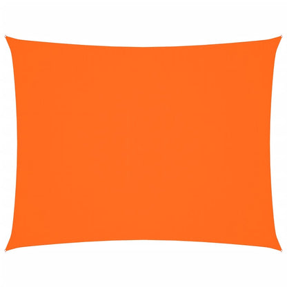 vidaXL Voile d'ombrage Tissu Oxford Rectangulaire 2,5x4 m Orange