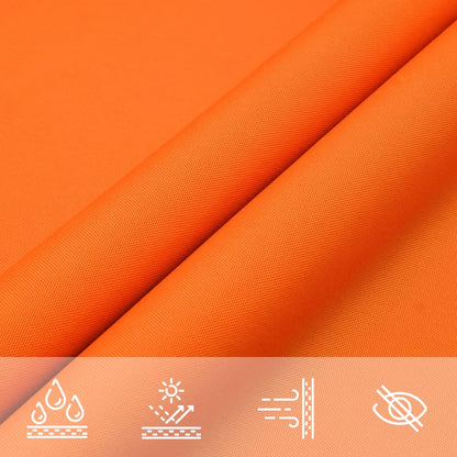 vidaXL Voile d'ombrage Tissu Oxford Rectangulaire 2,5x4 m Orange