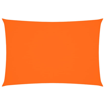 vidaXL Voile d'ombrage rectangulaire en tissu Oxford 3x5 m orange