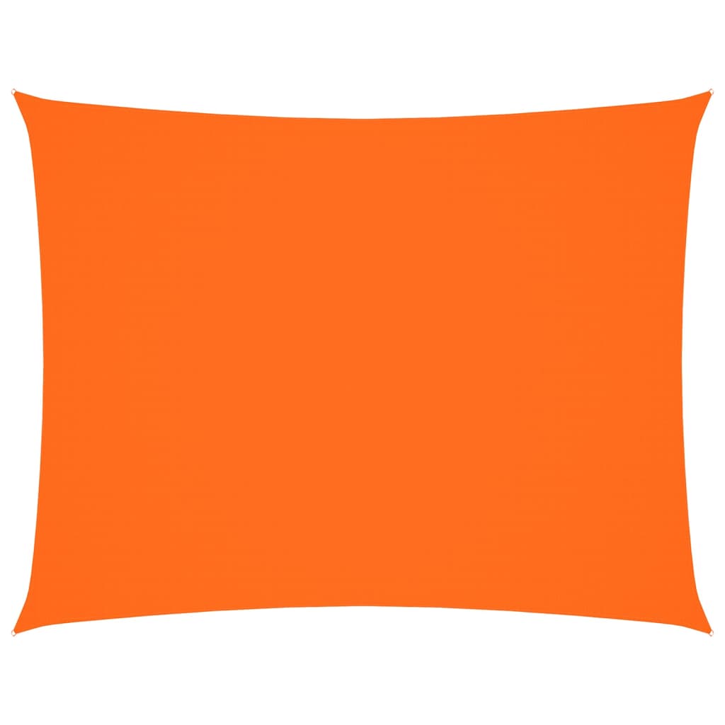 vidaXL Voile d'ombrage Tissu Oxford Rectangulaire 3x6 m Orange