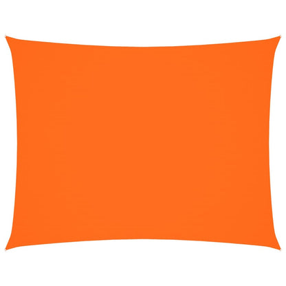 vidaXL Voile d'ombrage Tissu Oxford Rectangulaire 3x6 m Orange