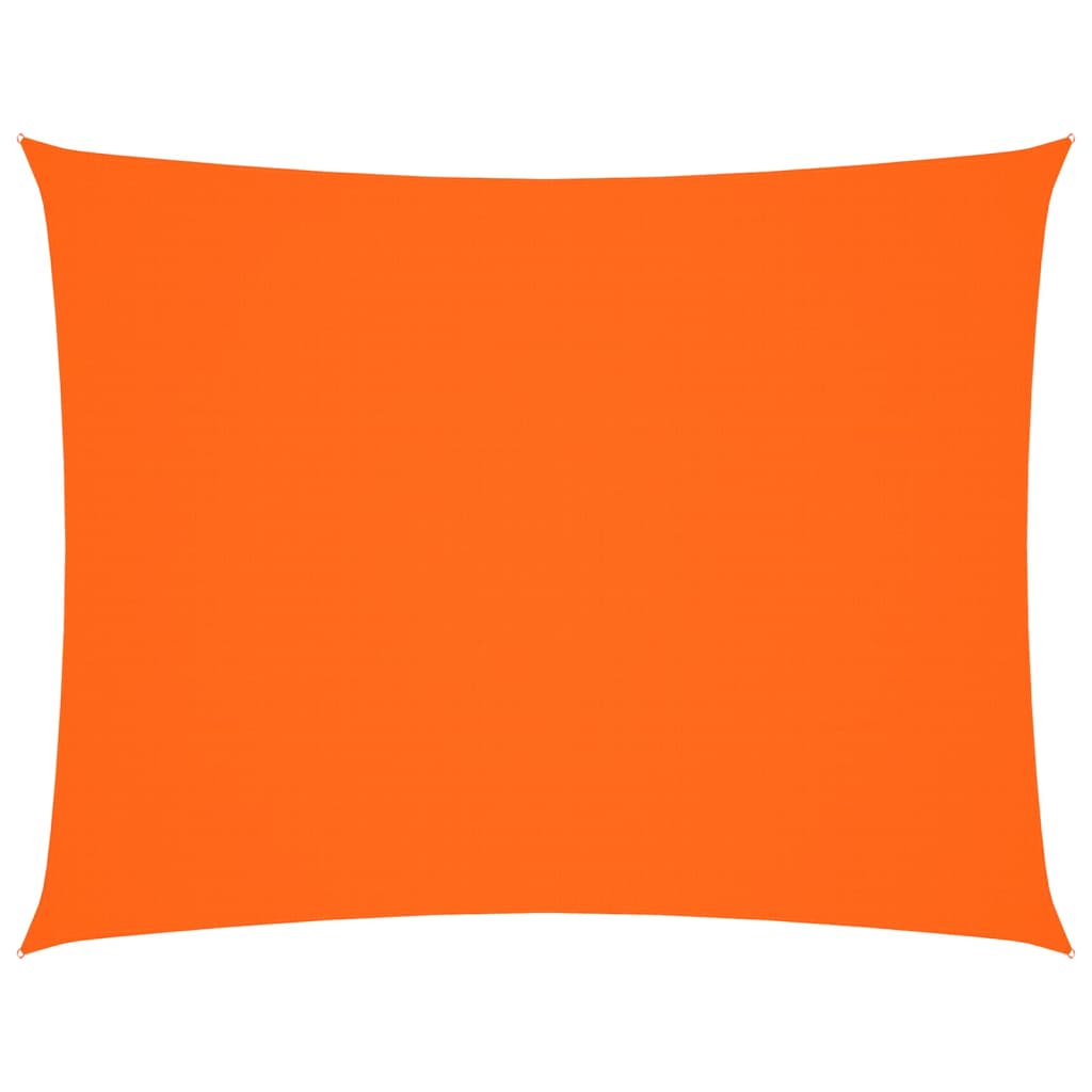 vidaXL Voile d'ombrage en tissu Oxford rectangulaire 4x5 m Orange
