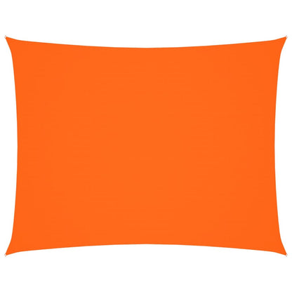 vidaXL Voile d'ombrage en tissu Oxford rectangulaire 4x5 m Orange