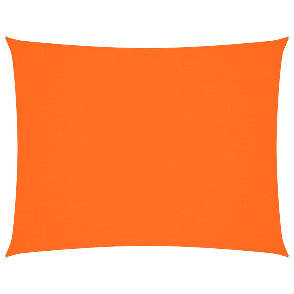 vidaXL Voile d'ombrage en tissu Oxford rectangulaire 4x6 m orange