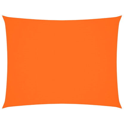 vidaXL Voile d'ombrage en tissu Oxford rectangulaire 4x6 m orange