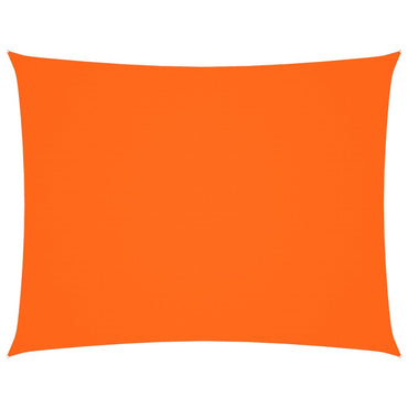 vidaXL Voile d'ombrage rectangulaire en tissu Oxford 5x6 m orange