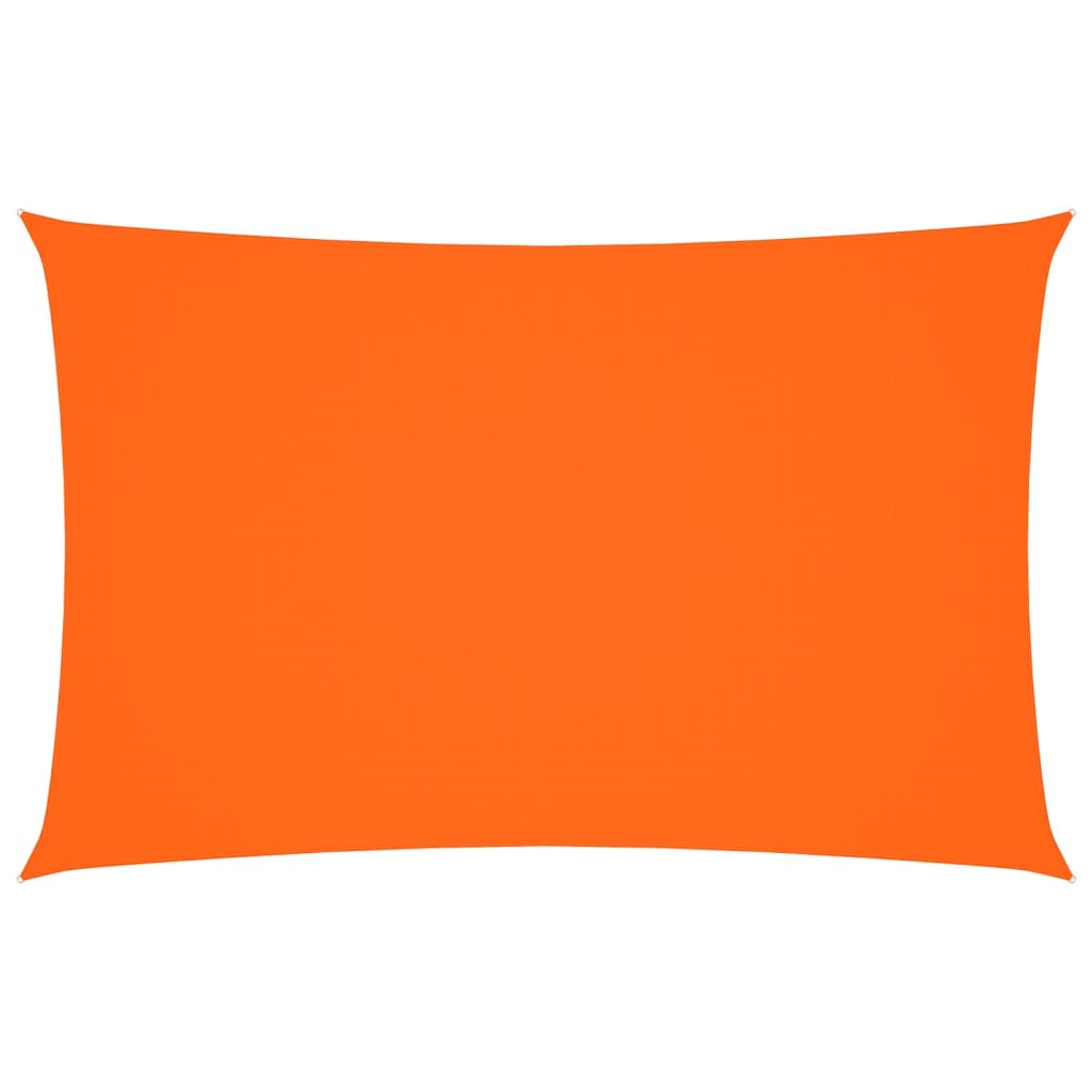 vidaXL Voile d'ombrage Tissu Oxford Rectangulaire 5x8 m Orange