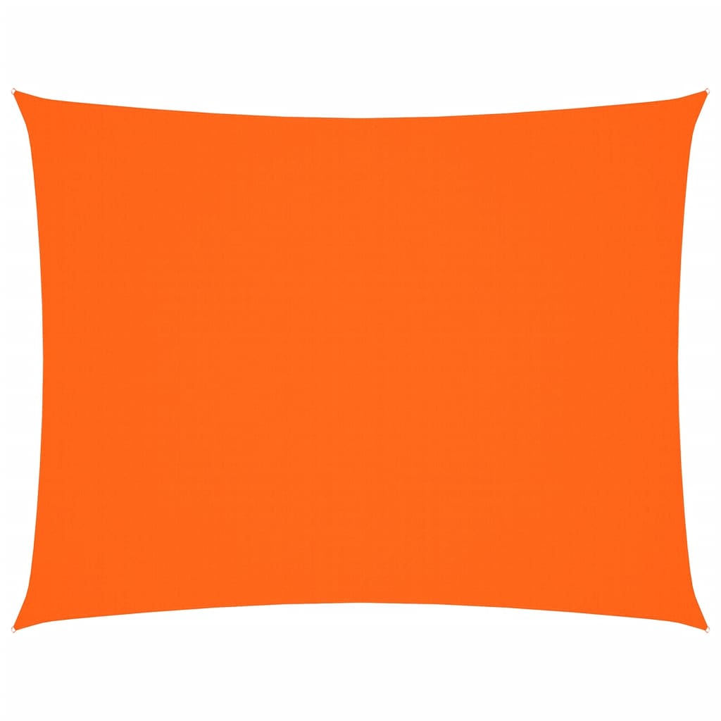 vidaXL Voile d'ombrage rectangulaire en tissu Oxford 6x7 m Orange