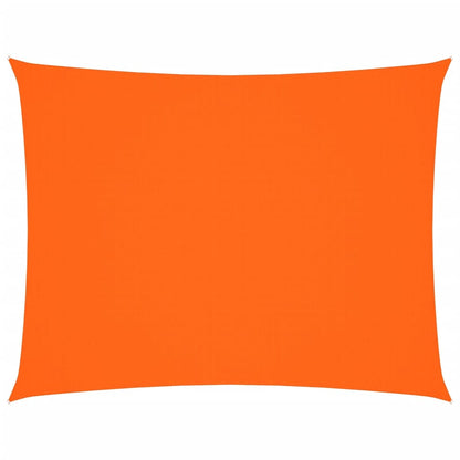 vidaXL Voile d'ombrage rectangulaire en tissu Oxford 6x7 m Orange