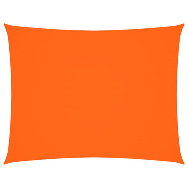 vidaXL Voile d'ombrage rectangulaire en tissu Oxford 6x8 m Orange