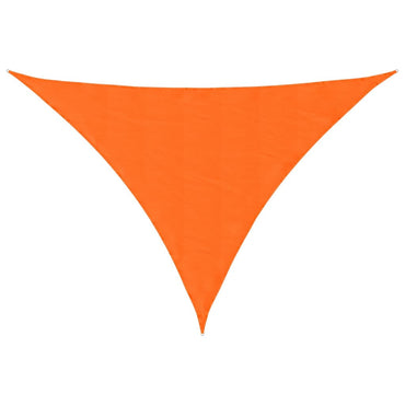 vidaXL Sonnensegel Oxford-Gewebe Dreieckig 3,5x3,5x4,9 m Orange