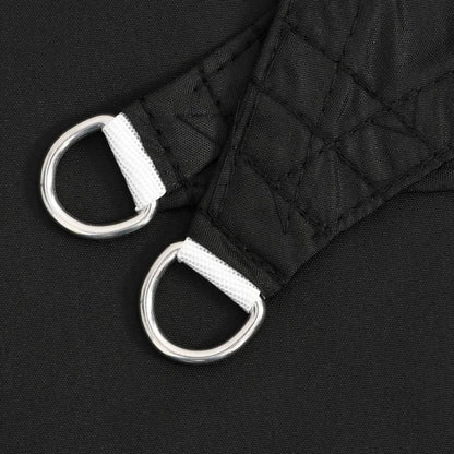 vidaXL Voile d'ombrage en tissu Oxford Carré 2,5x2,5 m Noir