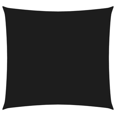 vidaXL Voile d'ombrage Tissu Oxford Carré 3x3 m Noir