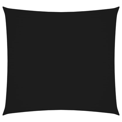 vidaXL Voile d'ombrage en tissu Oxford Carré 6x6 m Noir