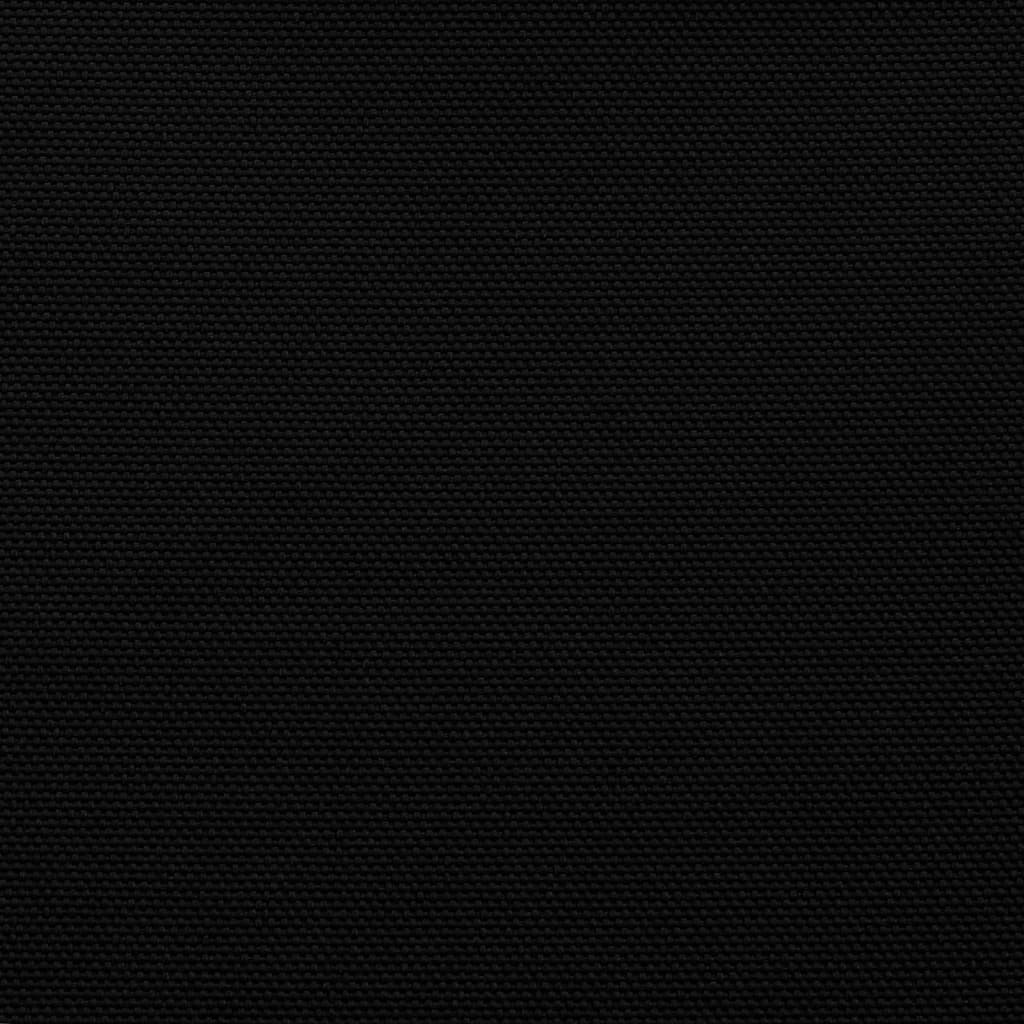 vidaXL Voile d'ombrage en tissu Oxford Carré 6x6 m Noir