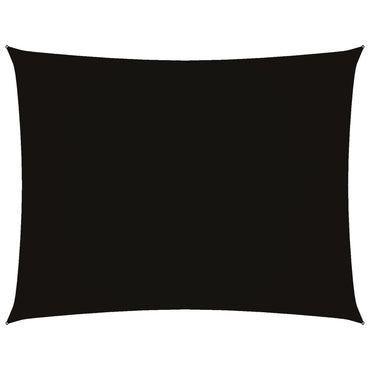 vidaXL Voile d'ombrage Tissu Oxford Rectangulaire 2x3 m Noir