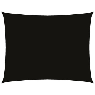 vidaXL Voile d'ombrage en tissu Oxford rectangulaire 2x3,5 m noir