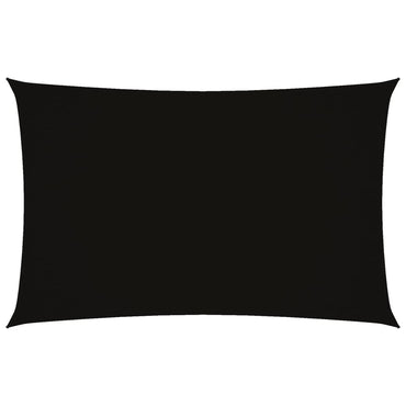 vidaXL Sonnensegel Oxford-Gewebe Rechteckig 2x4,5 m Schwarz