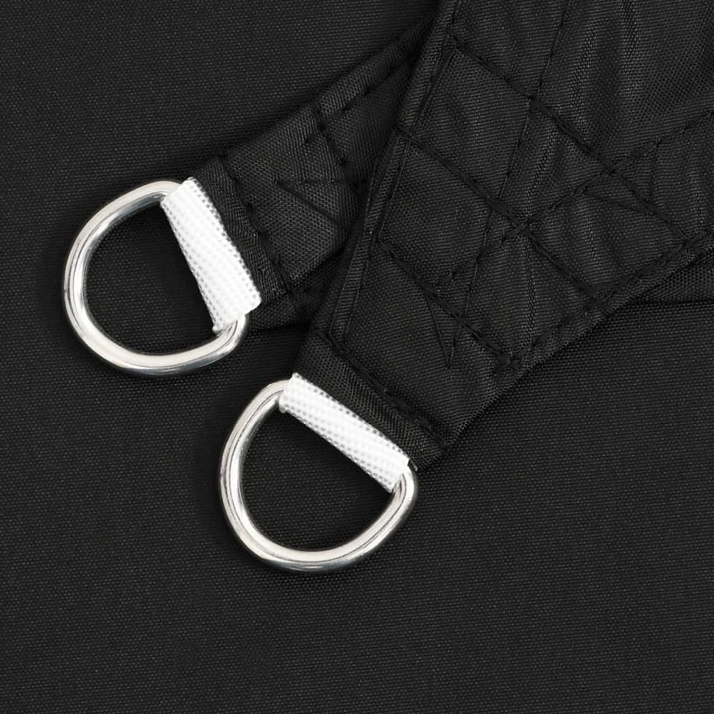 vidaXL Sonnensegel Oxford-Gewebe Rechteckig 2,5x3,5 m Schwarz