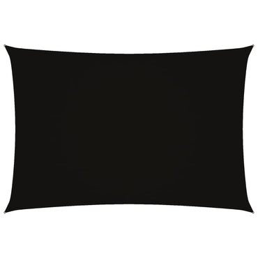 vidaXL Sonnensegel Oxford-Gewebe Rechteckig 2,5x4,5 m Schwarz