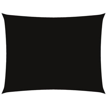 vidaXL Voile d'ombrage Tissu Oxford Rectangulaire 3,5x4,5 m Noir
