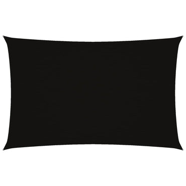 vidaXL Sonnensegel Oxford-Gewebe Rechteckig 4x7 m Schwarz