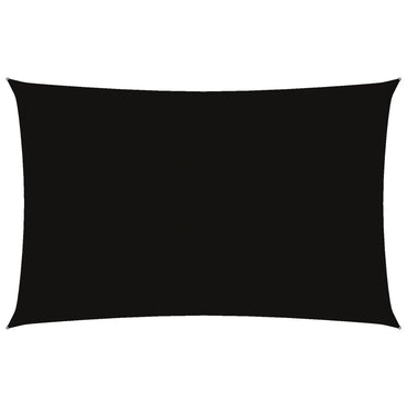 vidaXL Sonnensegel Oxford-Gewebe Rechteckig 5x8 m Schwarz