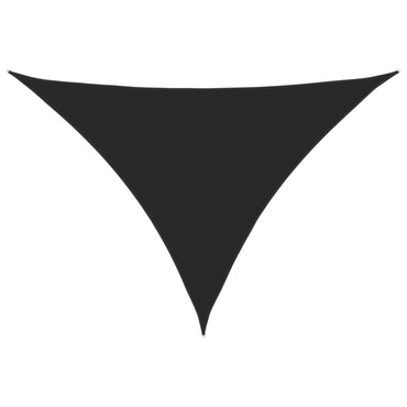 vidaXL Sonnensegel Oxford-Gewebe Dreieckig 4x5x6,4 m Schwarz