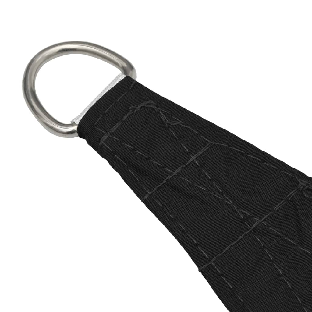 vidaXL Sonnensegel Oxford-Gewebe Trapezförmig 3/5x4 m Schwarz
