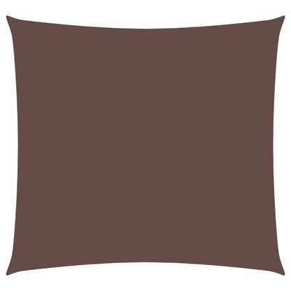 vidaXL Sonnensegel Oxford-Gewebe Quadratisch 3x3 m Braun