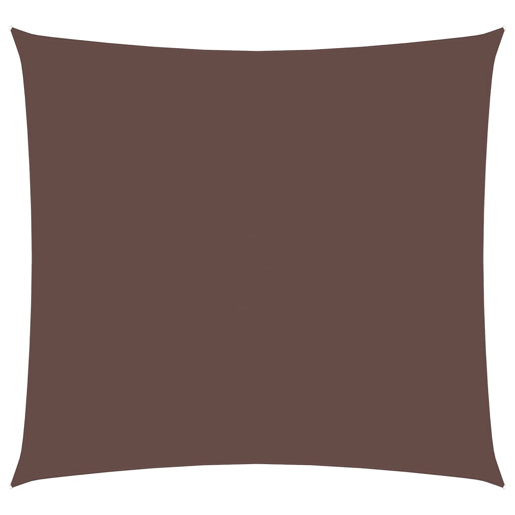 vidaXL Sonnensegel Oxford-Gewebe Quadratisch 6x6 m Braun